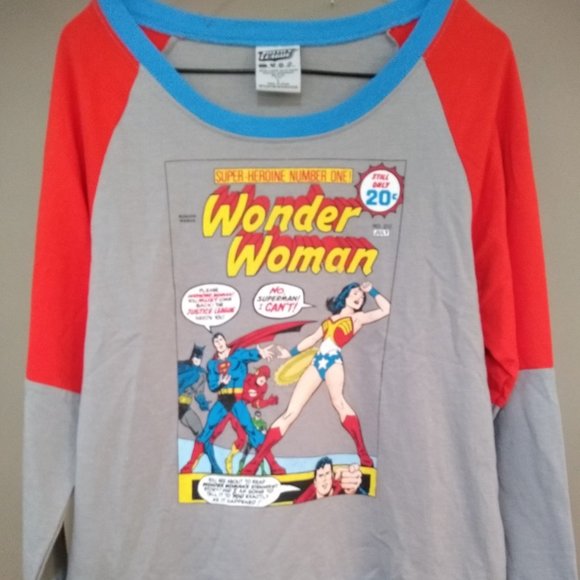 WONDER WOMAN LONG SLEEVE SHIRT (Justice League) - Picture 2 of 6